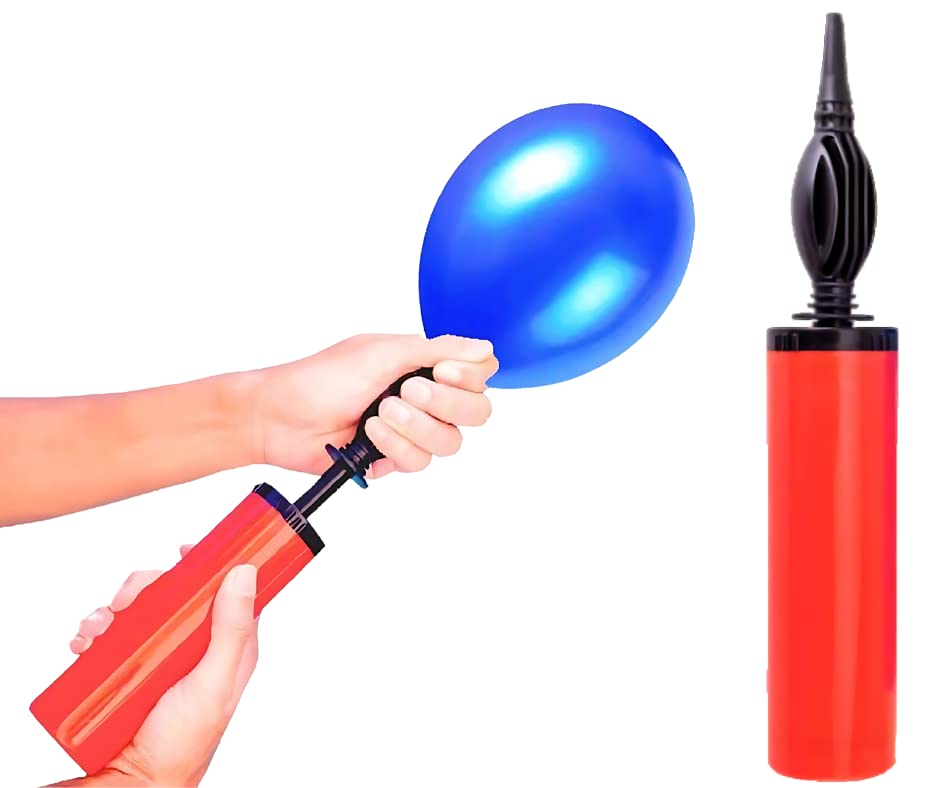 Flyloons Balloon Pump Hand Machine for Foil Balloons and Inflatable Toys Party Accessory Manual Pump