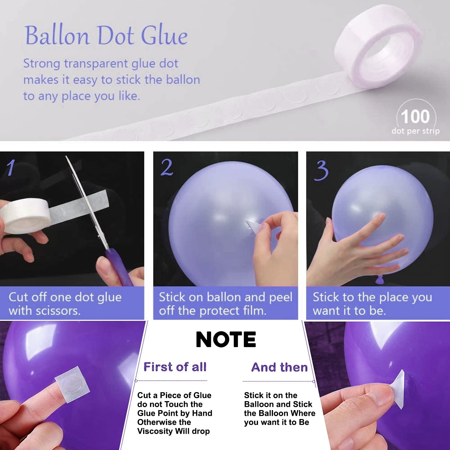 Party Propz Butterfly Theme Birthday Decorations - 80 Pcs Purple Happy Birthday Decoration Kit | Purple Balloons for Girls | birthday decoration curtains