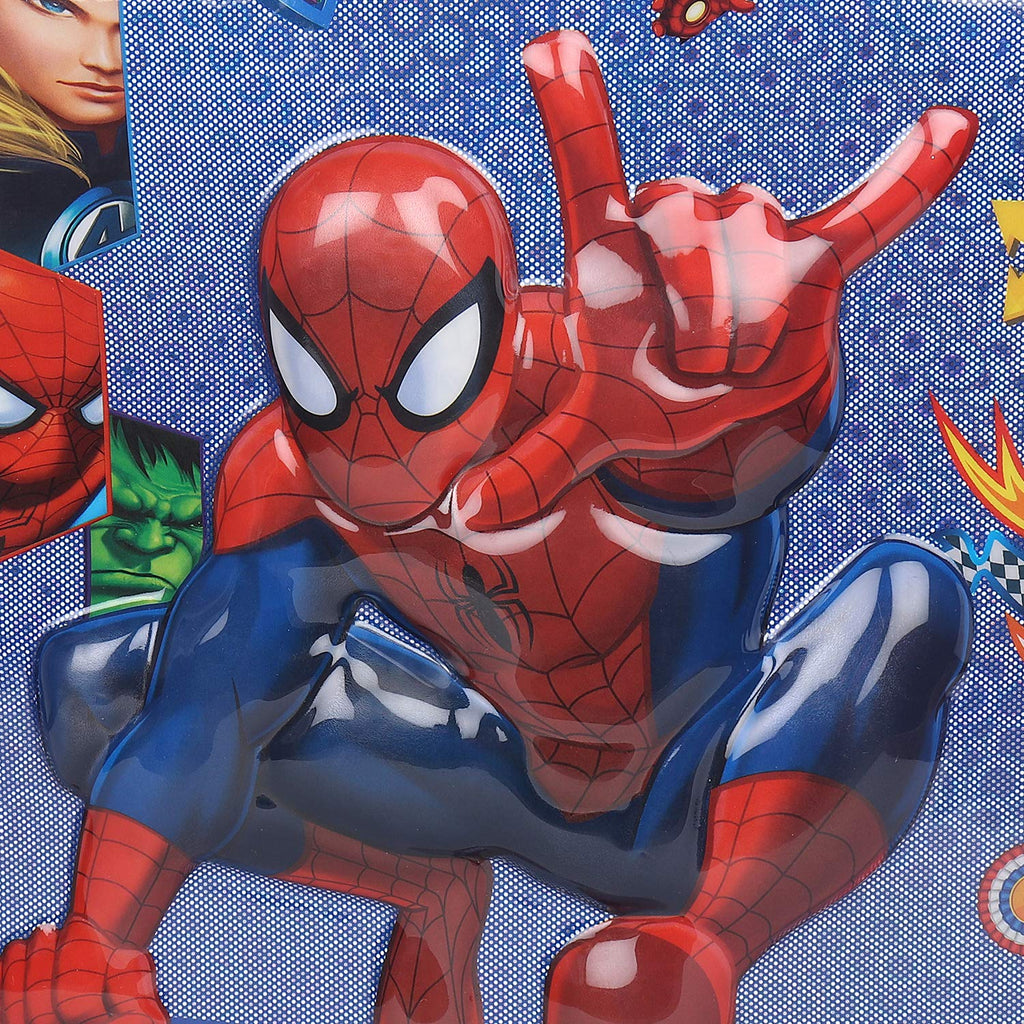 STYLBASE Kids Trends Spider Man 3D Character Embossed School Bag -2-6 Age